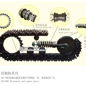 履带底盘四轮一带