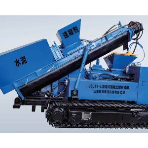 JSLT7-L 型湿式混凝土喷射机（履带一体机）